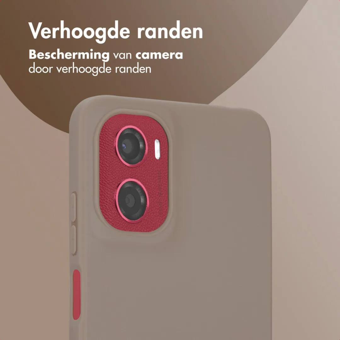 Imoshion Hoesje Motorola Moto E15/G05 - Bruin