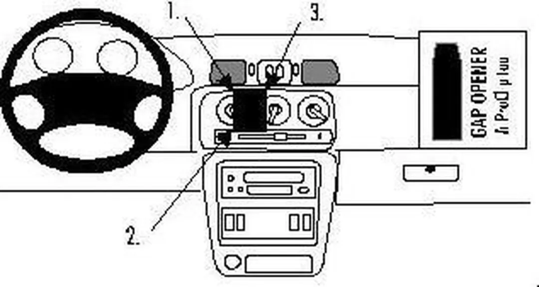 Brodit ProClip 852604 Telefoonhouder