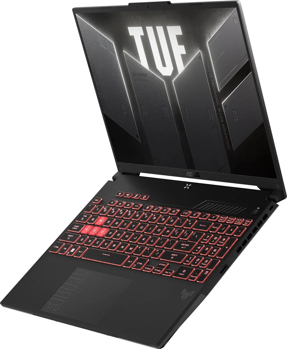 ASUS TUF Gaming A16 FA607NUQ‑RL009W Gaming Laptop - 16" Full HD+ - Ryzen 7 - 16GB/512GB - RTX 4050 - Grijs