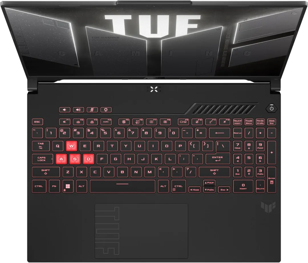 ASUS TUF Gaming A16 FA607NUQ‑RL009W Gaming Laptop - 16" Full HD+ - Ryzen 7 - 16GB/512GB - RTX 4050 - Grijs - afbeelding 6 van 6