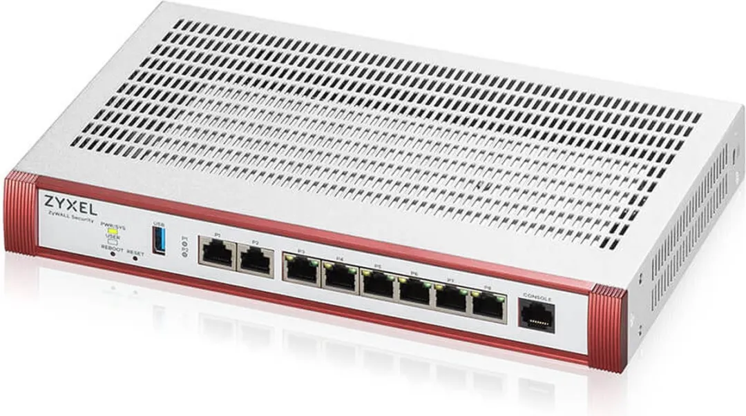 Zyxel USG FLEX 200HP Firewall 5 Gbit/s - Rood