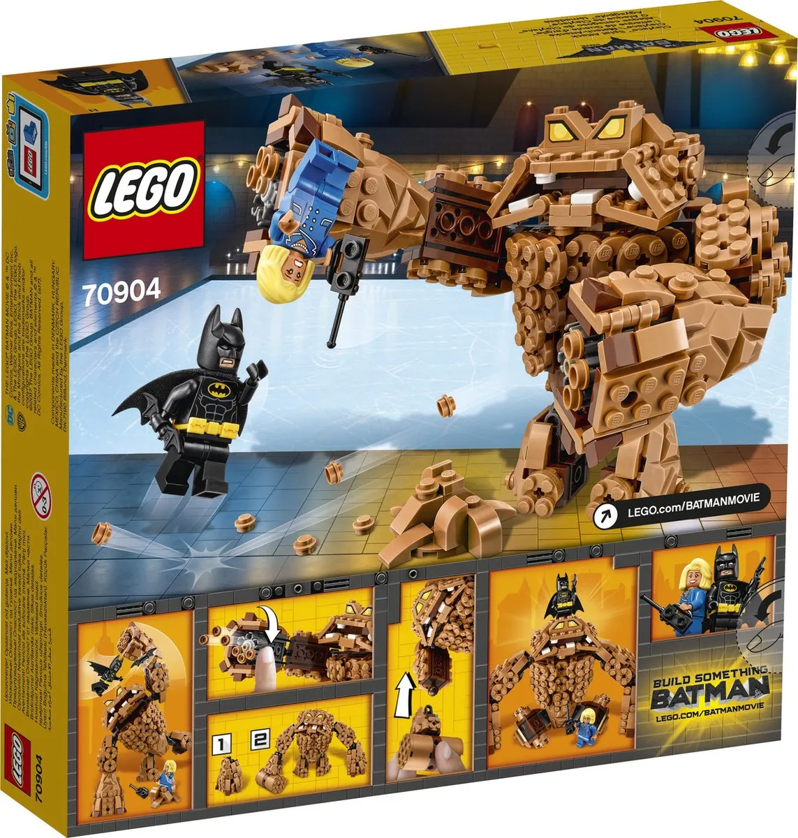 LEGO Batman Movie Clayface Verplettervuisten 70904 - 448 Stukken