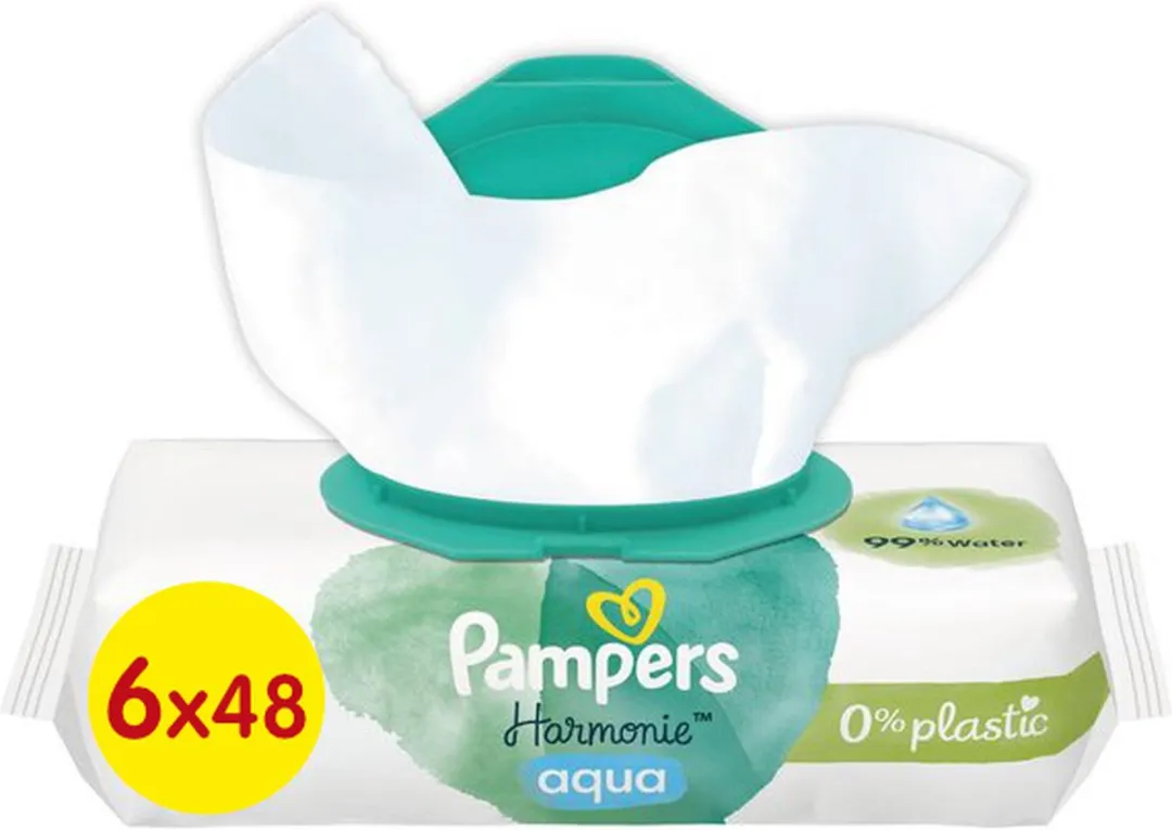Pampers Harmonie Aqua Billendoekjes