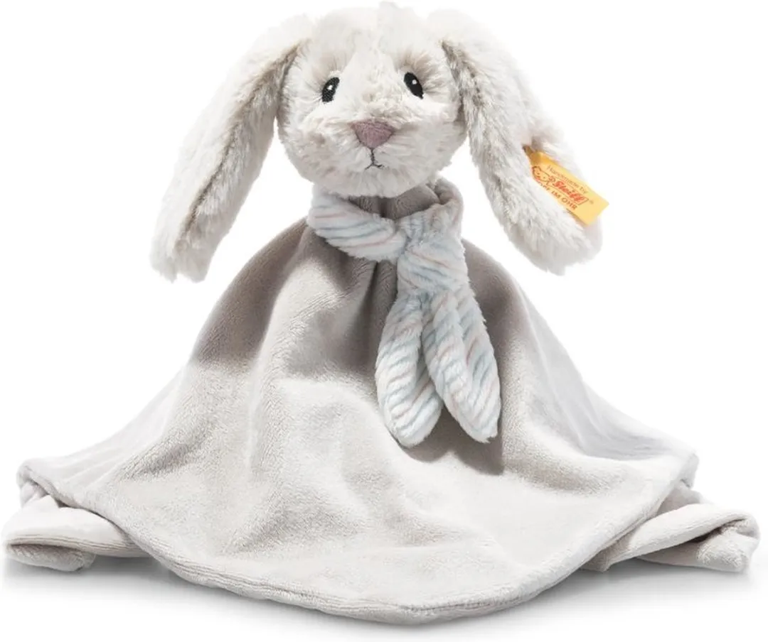 Steiff Knuffeldoek Konijn Lichtgrijs 26cm