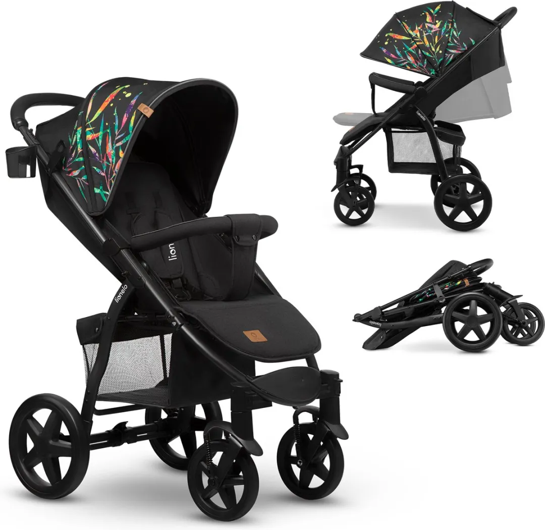 Lionelo Buggy Annet Plus Kinderwagen - Zwart