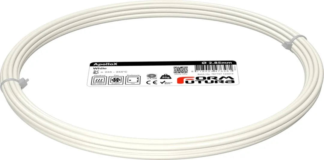 Formfutura ApolloX  White (750 gram  - 2.85mm)