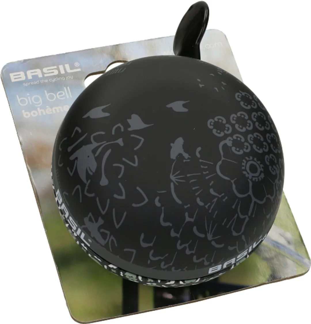 Basil Boheme Fietsbel - Zwart