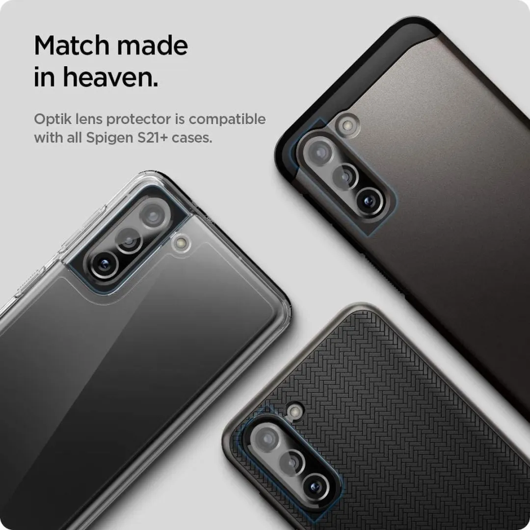 Spigen Galaxy S21 Plus Camera Lens Protector AGL02734 - 2 Stuks