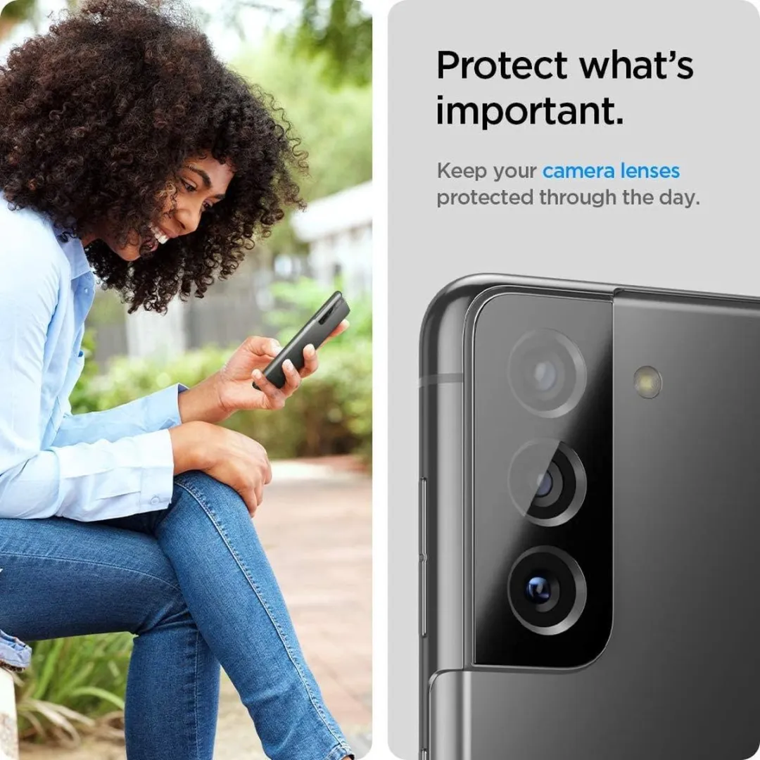 Spigen Galaxy S21 Plus Camera Lens Protector AGL02734 - 2 Stuks