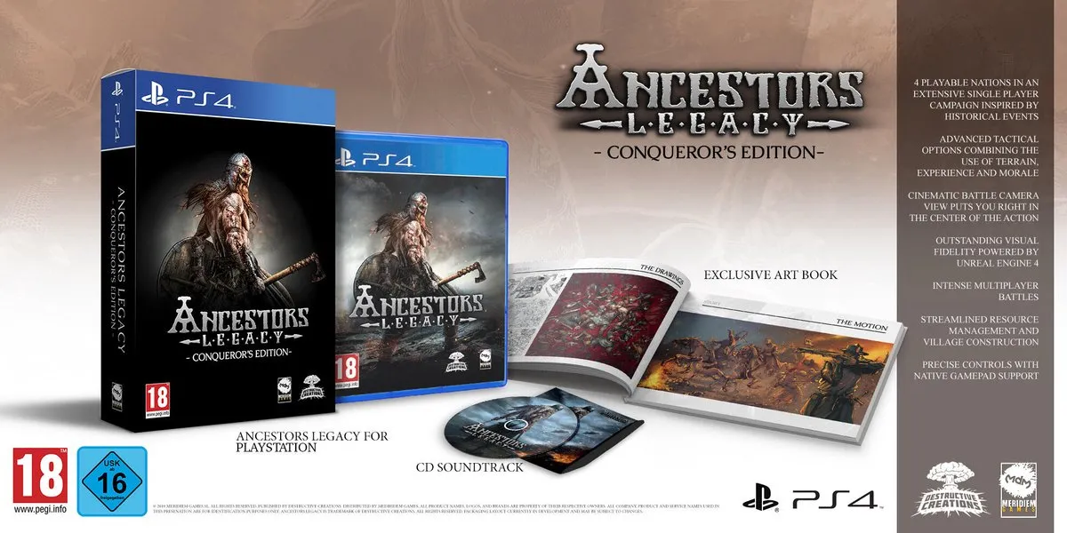 Mindscape Ancestors Legacy Conqueror's Edition - 6 Spelers