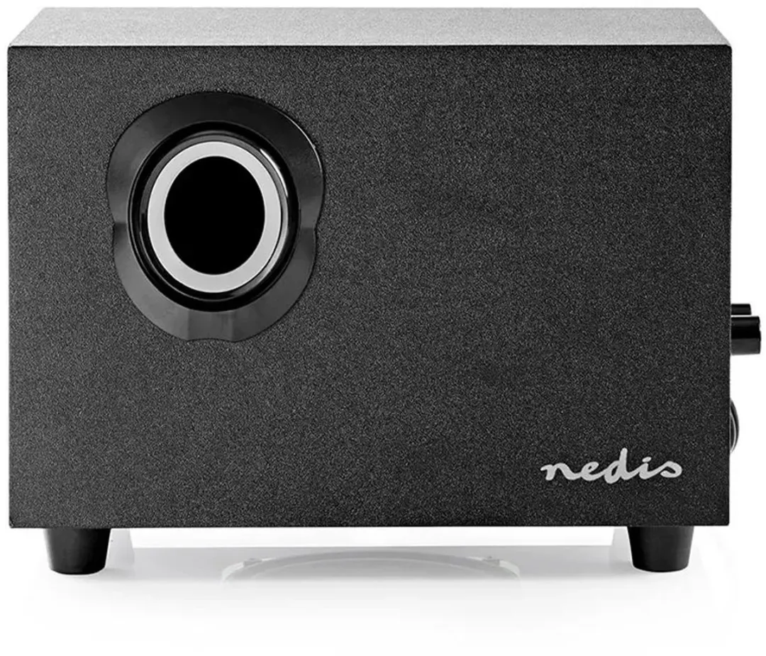 Nedis CSPR10021BK PC-Speaker 2.1 - 33W - Zwart - afbeelding 6 van 6