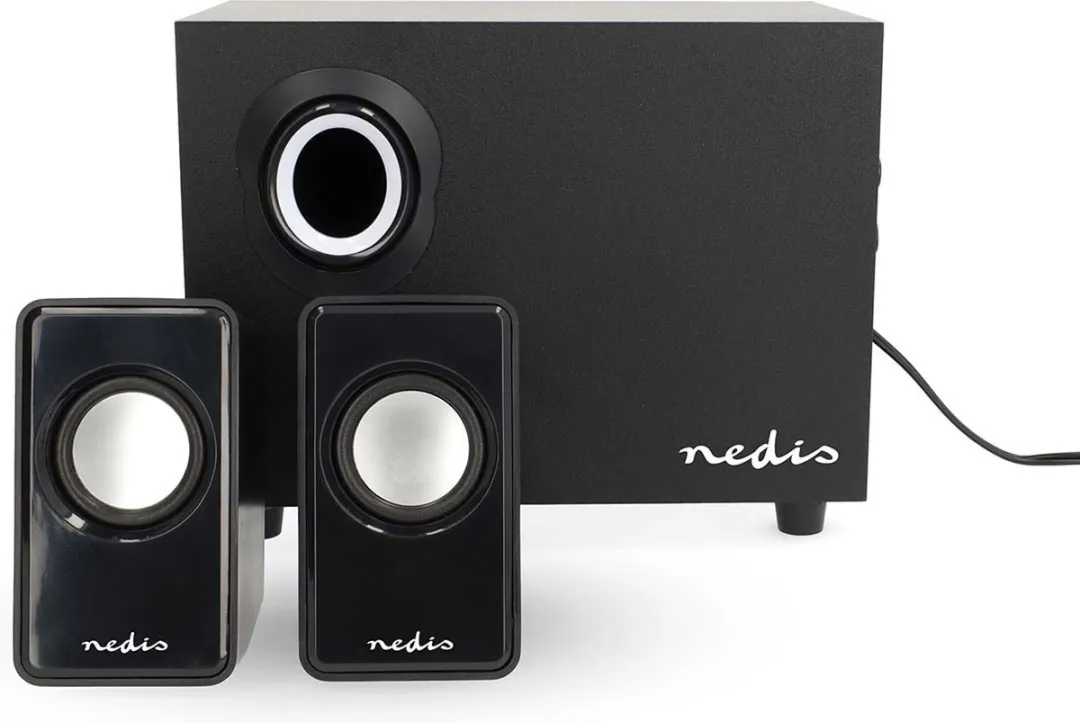 Nedis CSPR10021BK PC-Speaker 2.1