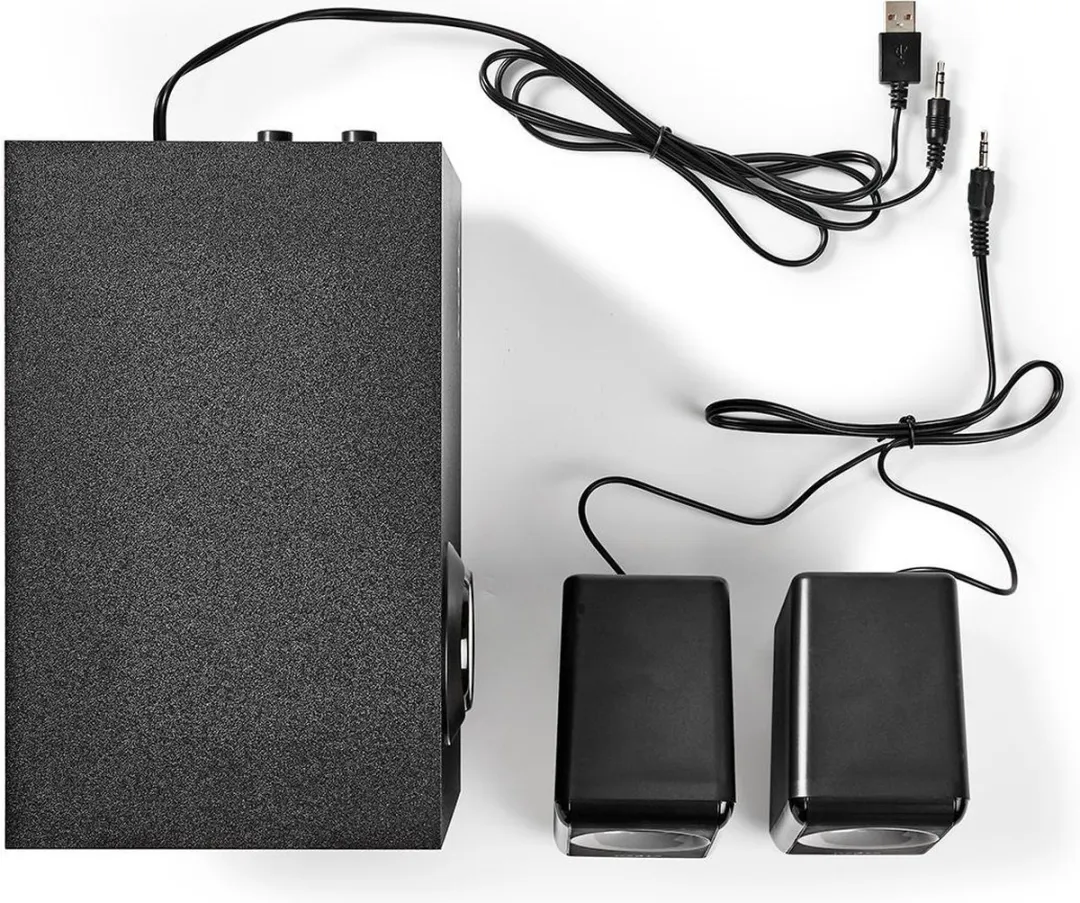 Nedis CSPR10021BK PC-Speaker 2.1 - 33W - Zwart