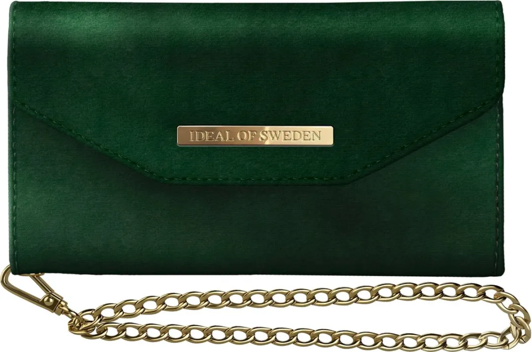 iDeal of Sweden Mayfair Clutch iPhone XR - 3 Pasjes - Groen - afbeelding 6 van 6