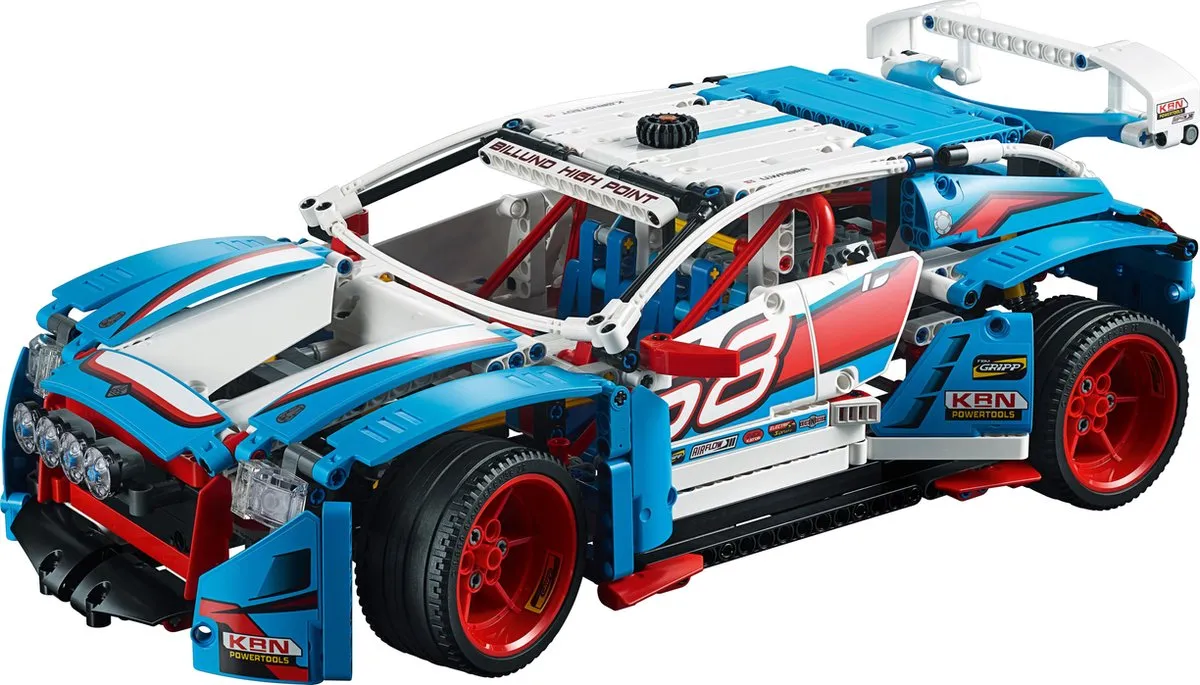 LEGO Technic Rallyauto 42077 - 1005 Stukken - Zwart - afbeelding 6 van 6