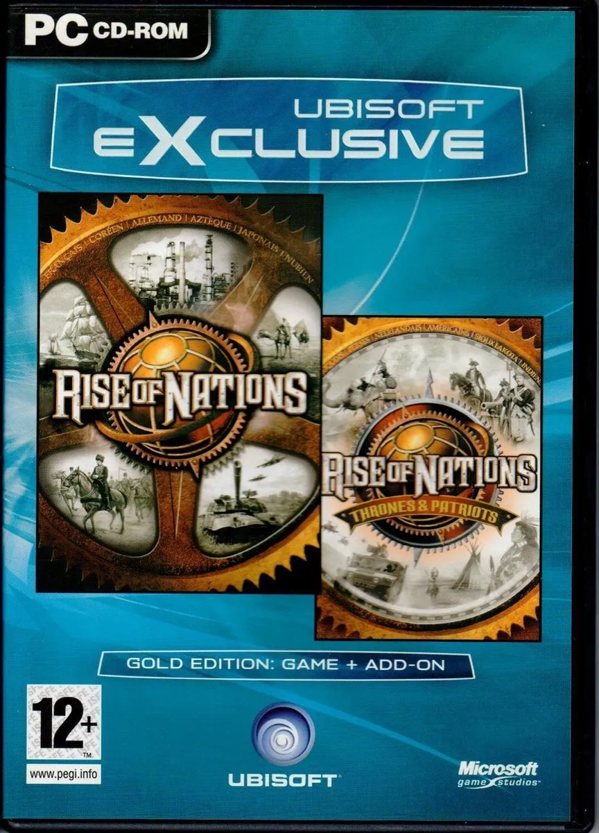 Ubisoft Rise of Nations Gold 2006 - Windows - 2x CD