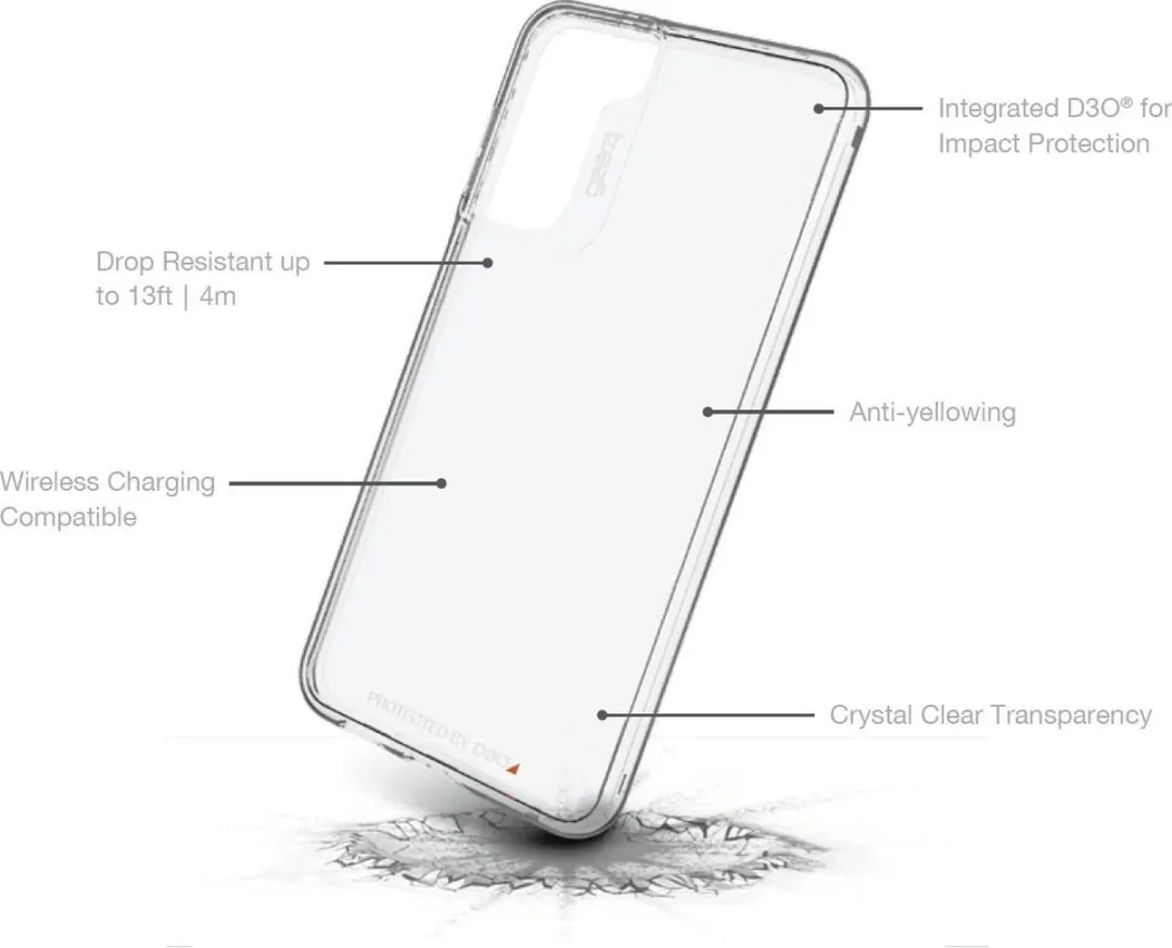 Gear4 Hoesje Samsung Galaxy S21 Plus Crystal Palace Transparant - mpn-0840056108592