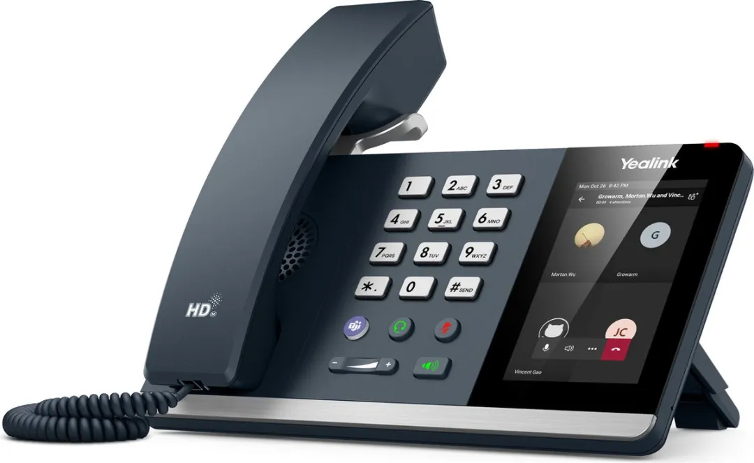 Yealink MP54 E2 Teams VoIP Telefoon - 4" Touch - Grijs - afbeelding 6 van 6