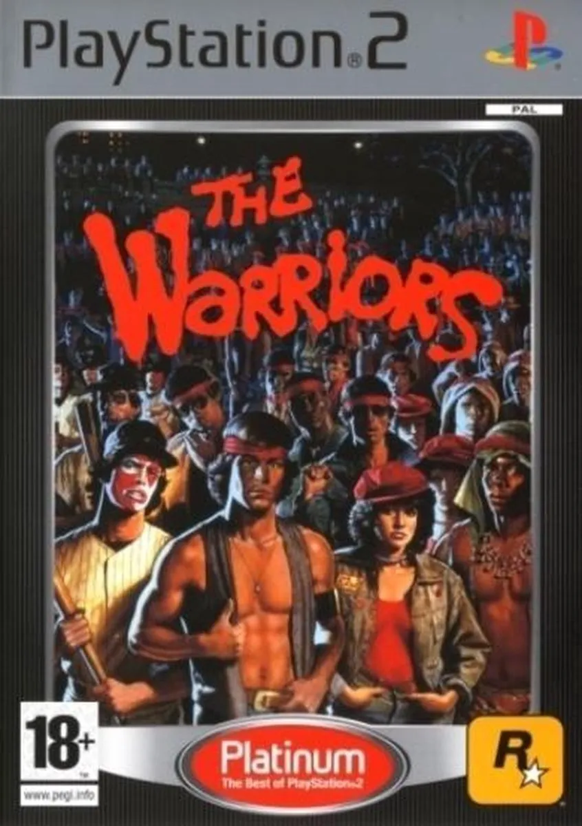 Rockstar The Warriors Platinum PS2