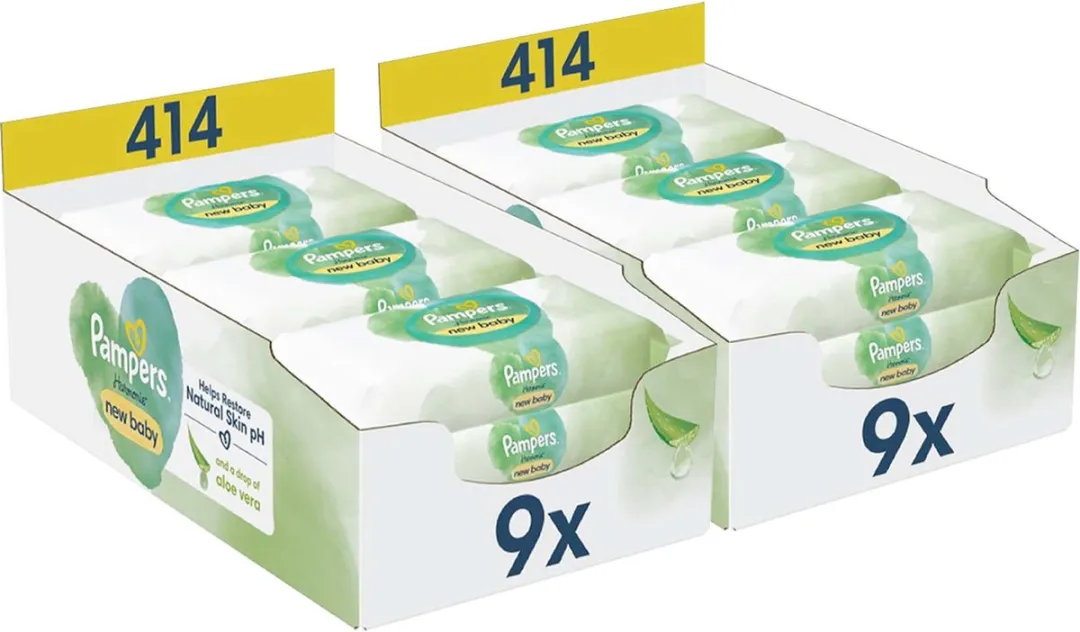 Pampers Harmonie New Baby Billendoekjes 828 Stuks