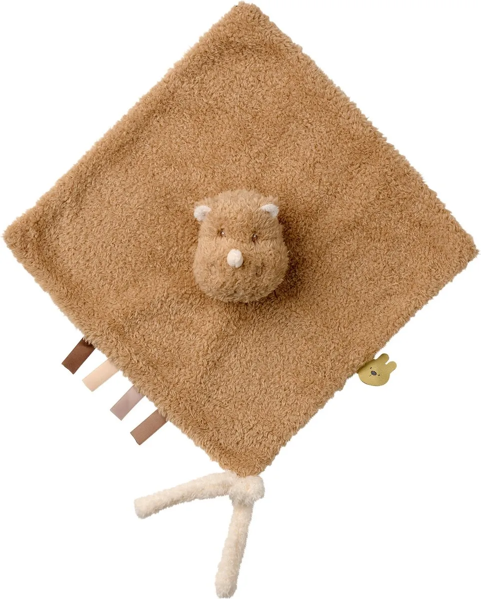 Nattou Teddy Knuffeldoekje Neushoorn 39cm