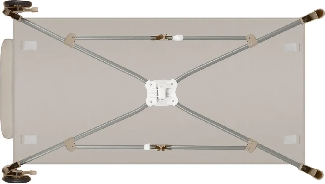 Lionelo Stefi Plus Campingbedje 2-in-1 - Reisbed & Box - Beige