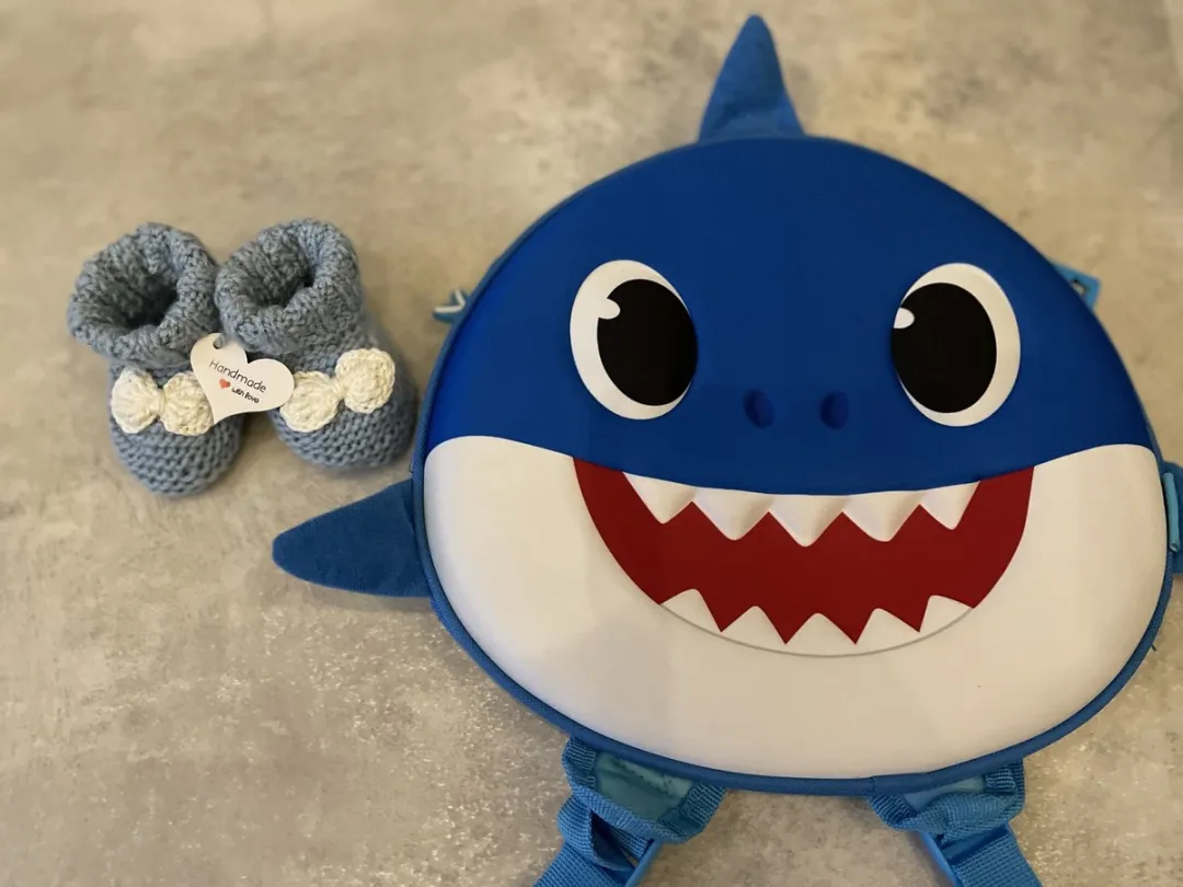 Disney Baby Shark Gehaakte Babyslofjes - Mix - afbeelding 4 van 5