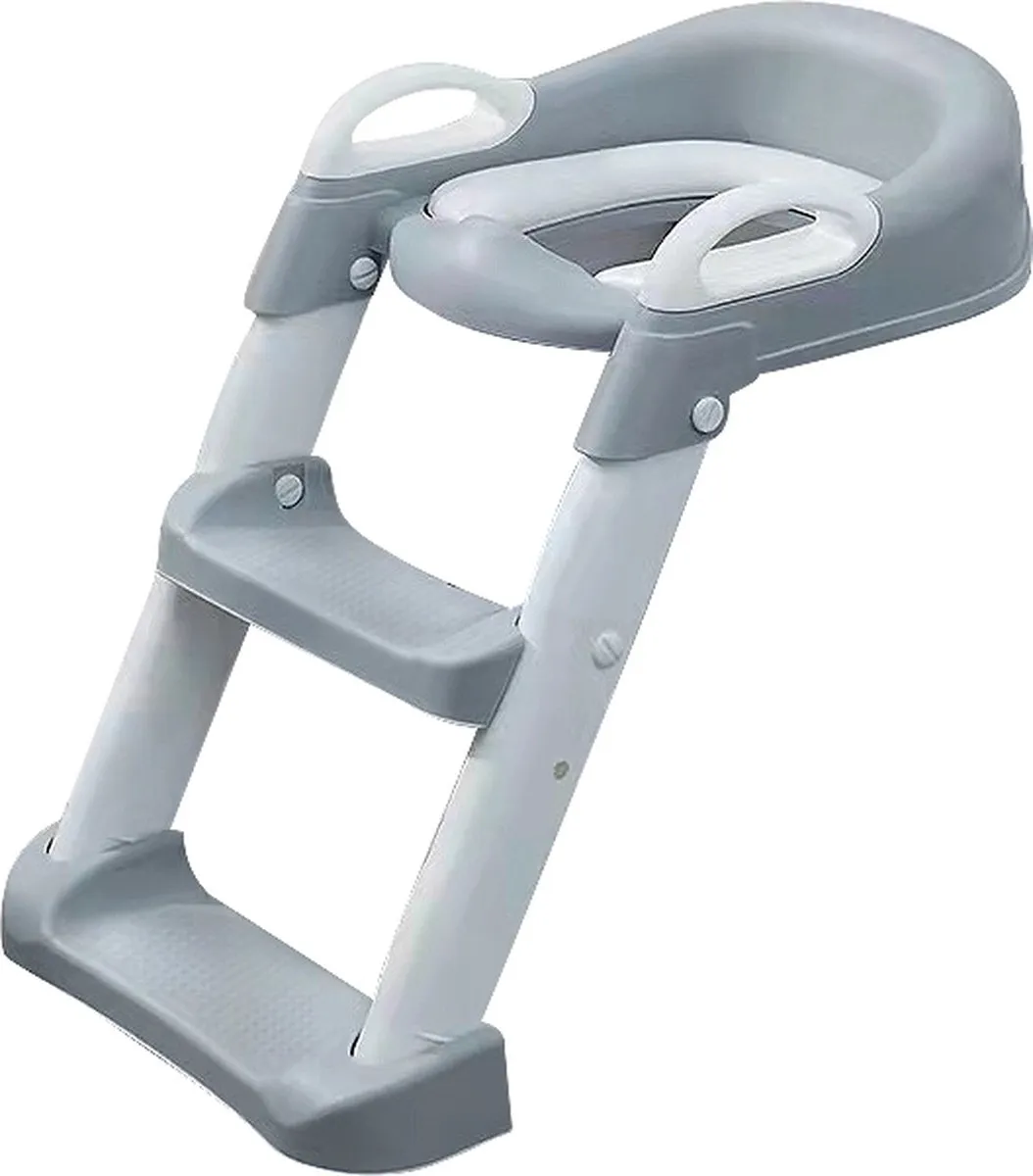 Eco Toys Grijs Toilettrainer met Trapje