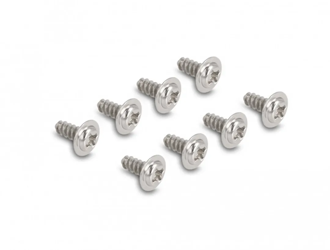 Delock ZU Einbaurahmen 3.5" Kunststof - Zwart