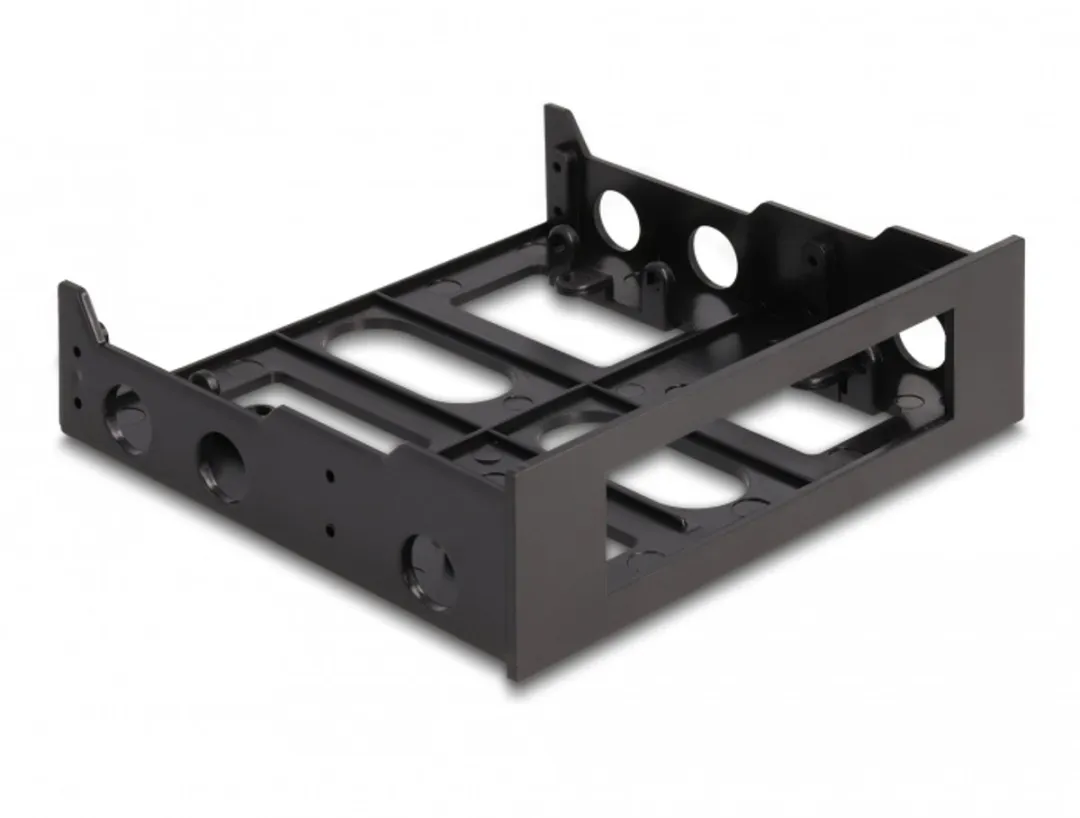 Delock ZU Einbaurahmen 3.5" Kunststof - Zwart