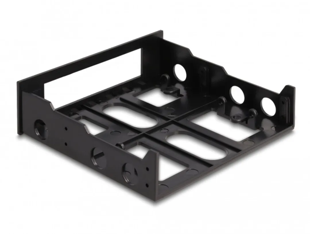Delock ZU Einbaurahmen 3.5" Kunststof - Zwart