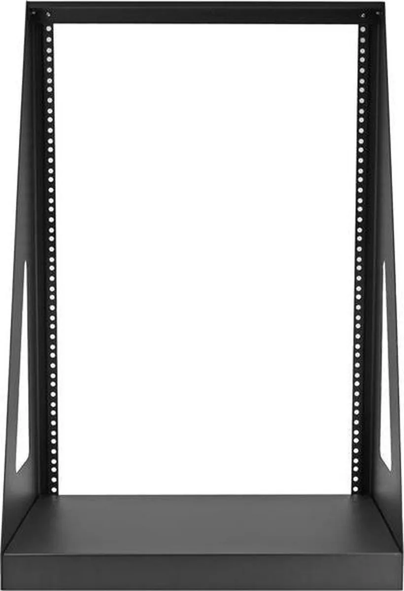 Startech 2POSTRACK16 Open Frame Serverkast 16U - Zwart