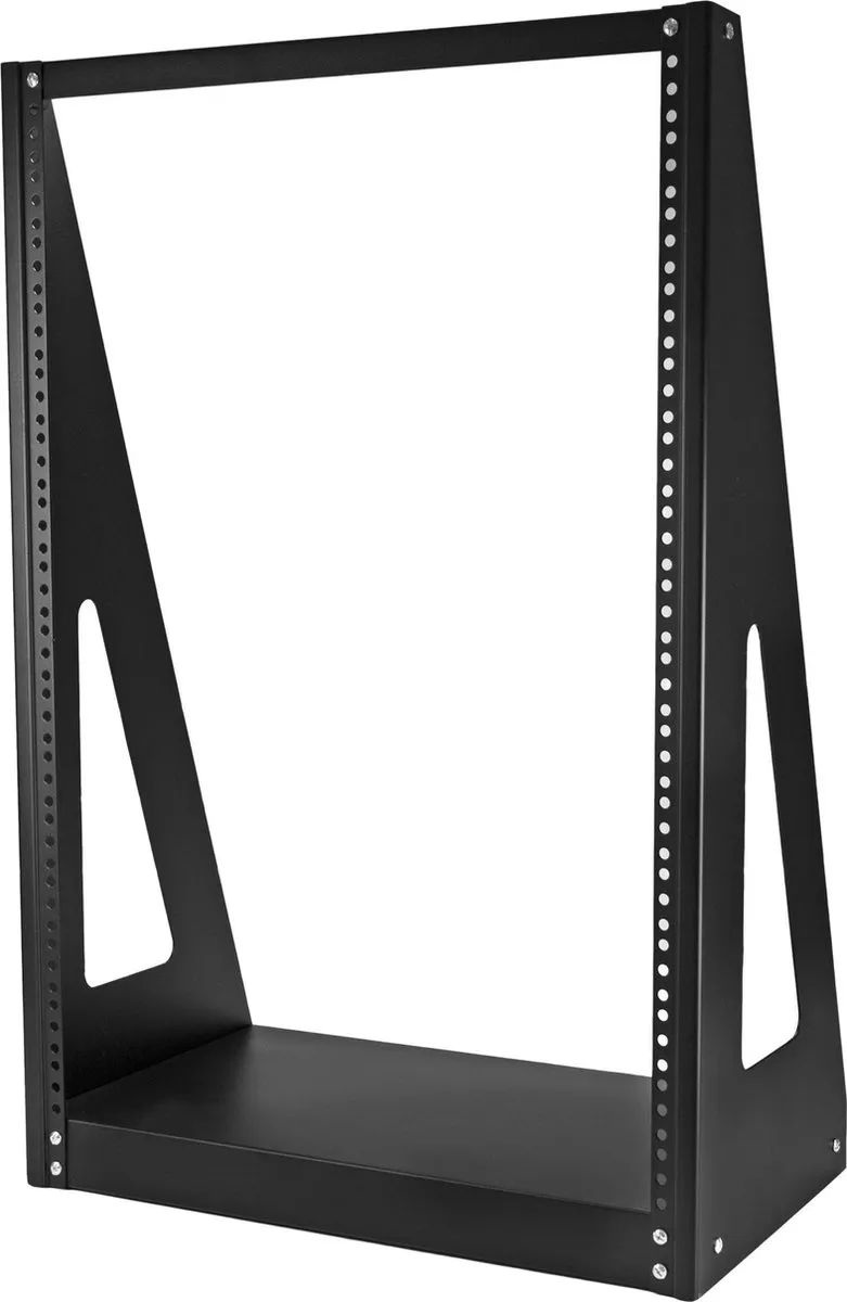 Startech 2POSTRACK16 Open Frame Serverkast 16U - Zwart
