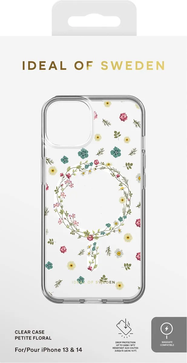 iDeal of Sweden Clear Case Petite Floral - iPhone 13/14 MagSafe
