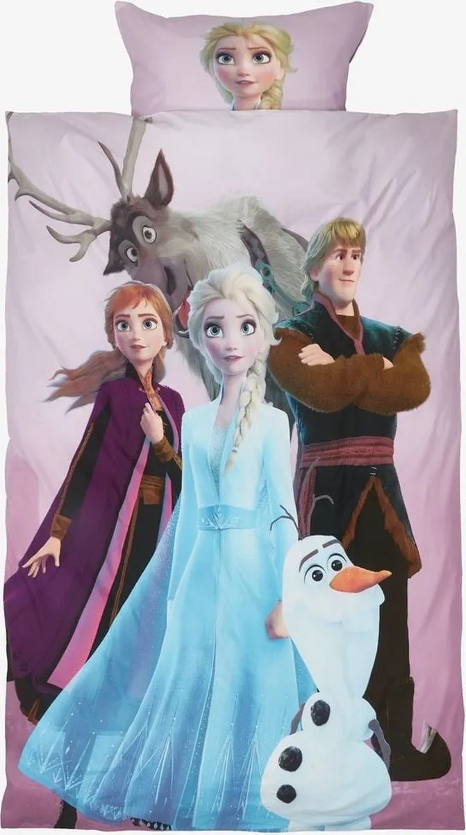 Disney Frozen Believe Dekbedovertrek 100x140cm - Multi