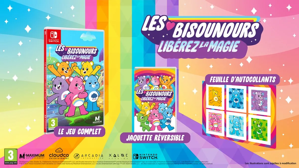 Mindscape Les Bisonours Nintendo Switch - Cartouche