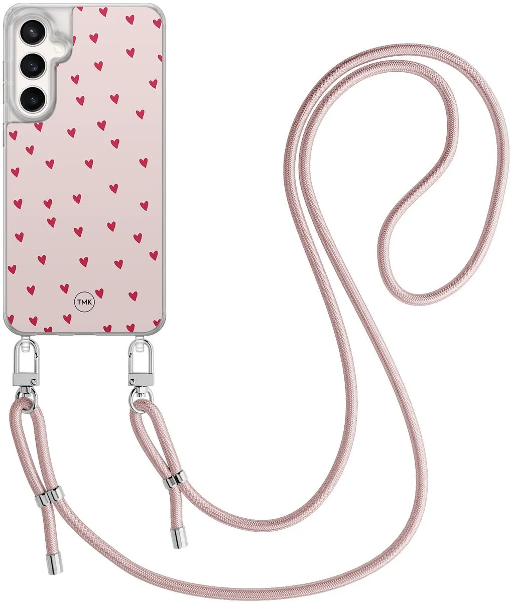 Casevibes Telefoonhoesje S24 FE CV/S/S24FE/C/008 - Roze Crossbody