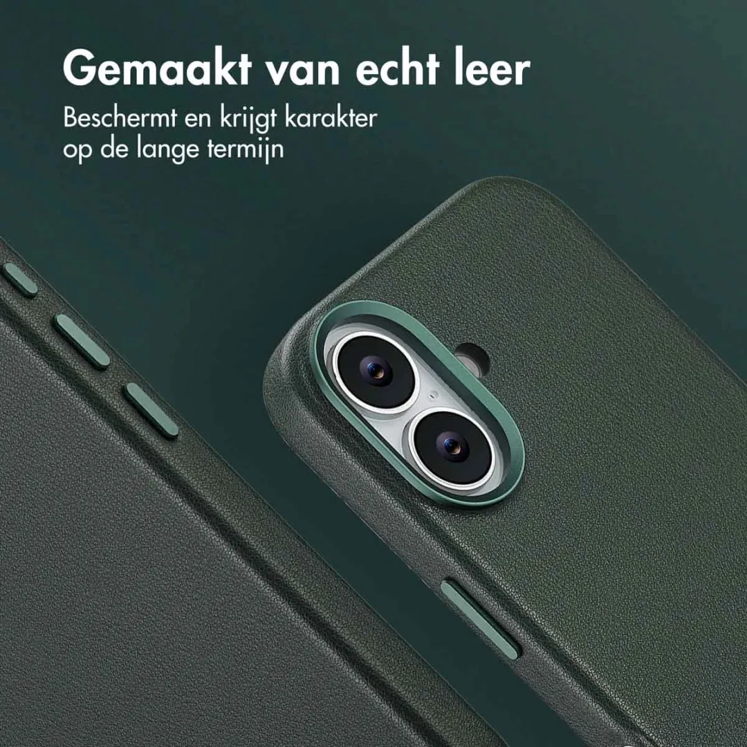 Accezz iPhone 17 MagSafe Hoesje - Cedar Green - 2 Pasjes