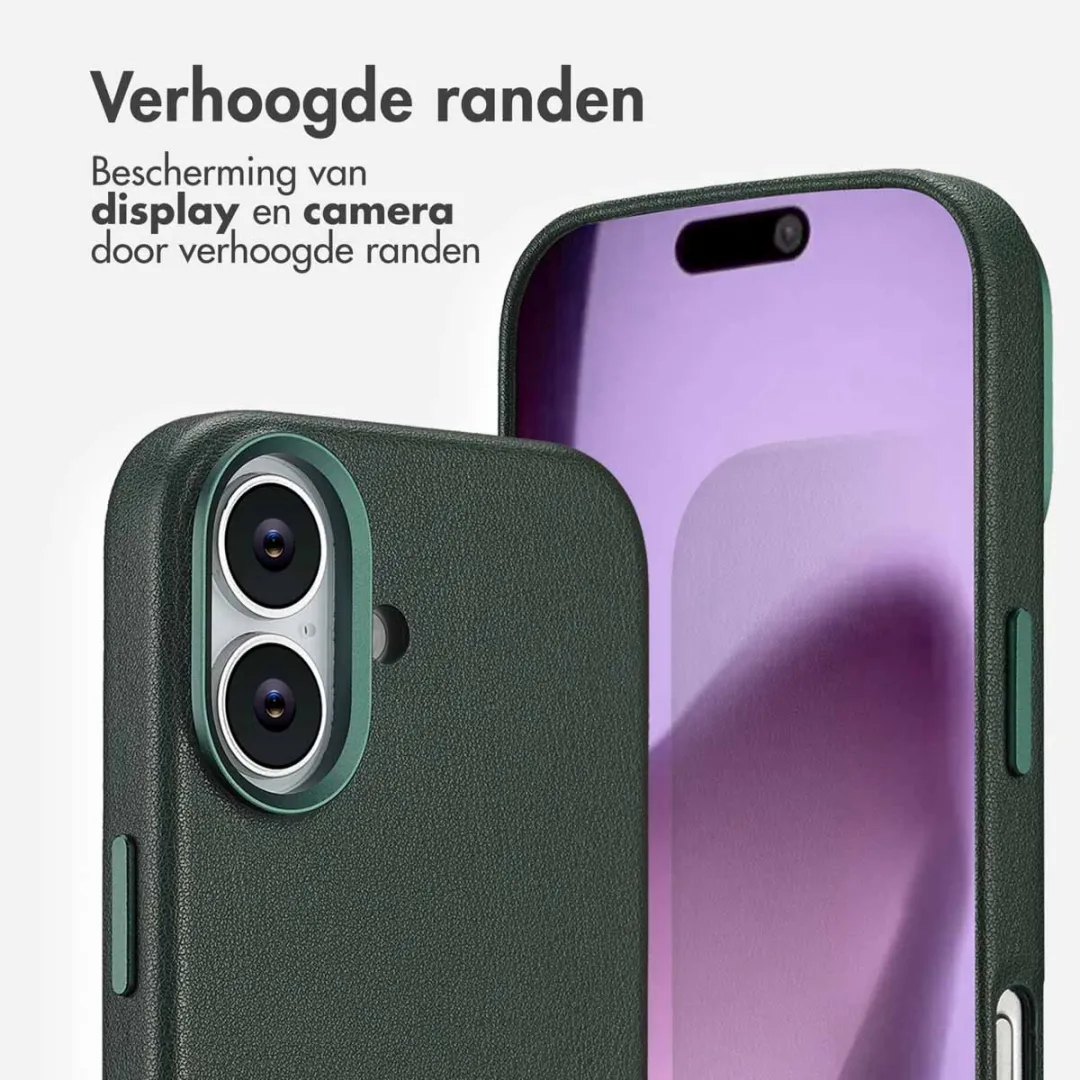Accezz iPhone 17 MagSafe Hoesje - Cedar Green - 2 Pasjes