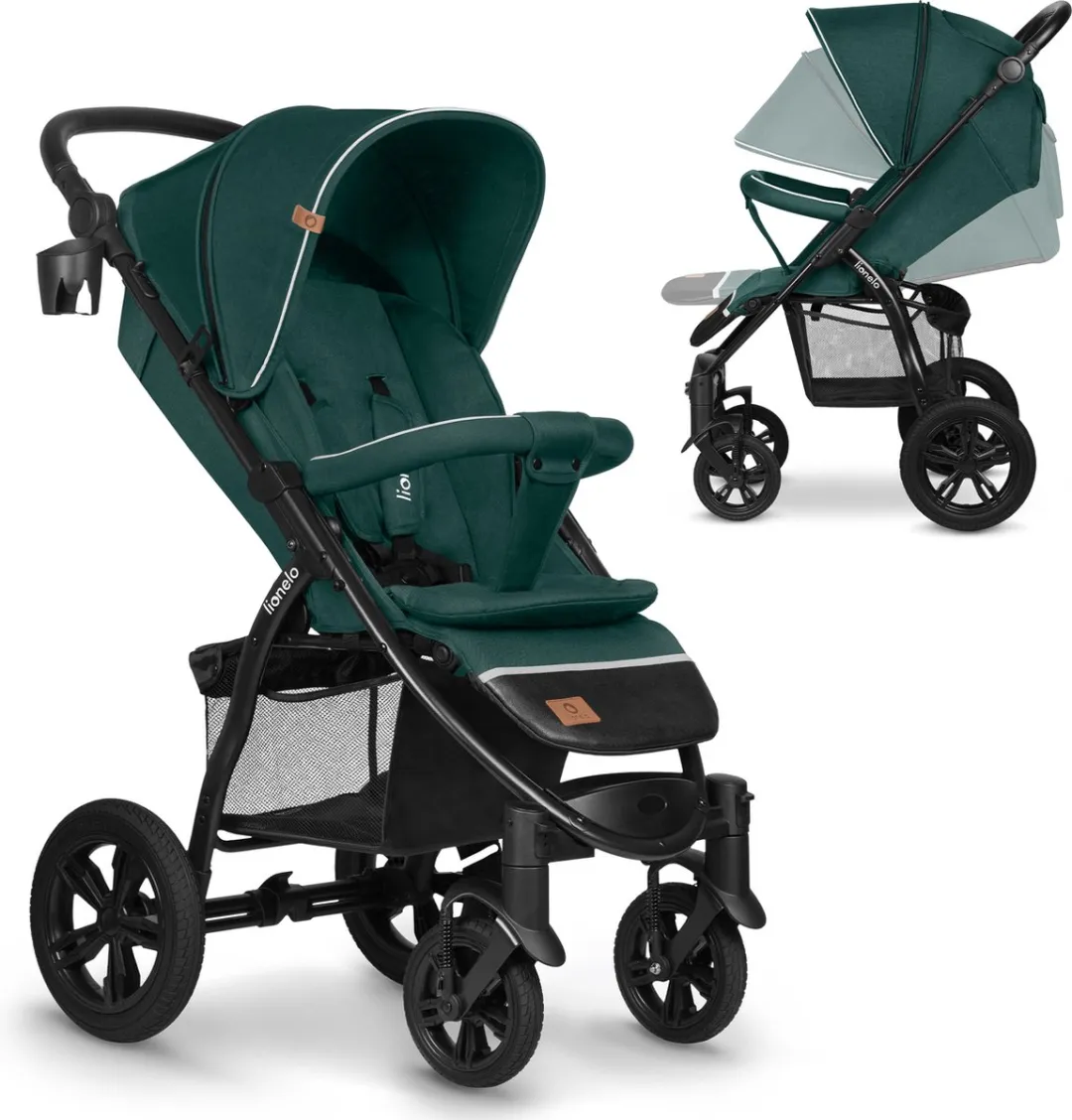 Lionelo Annet Tour Buggy - Opvouwbaar met één hand - Zwart