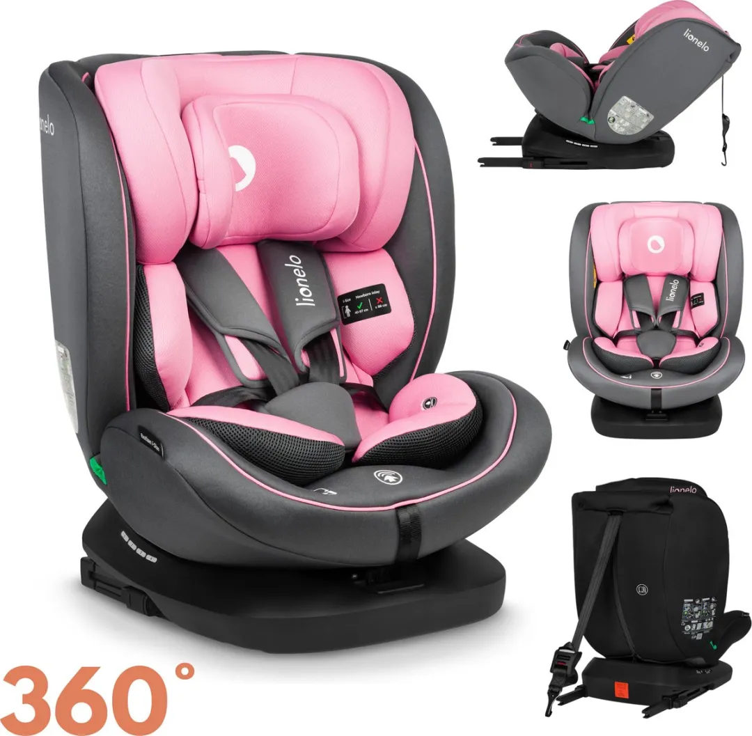 Lionelo Bastiaan 4in1 Autostoel ISOFIX 360° - Groen
