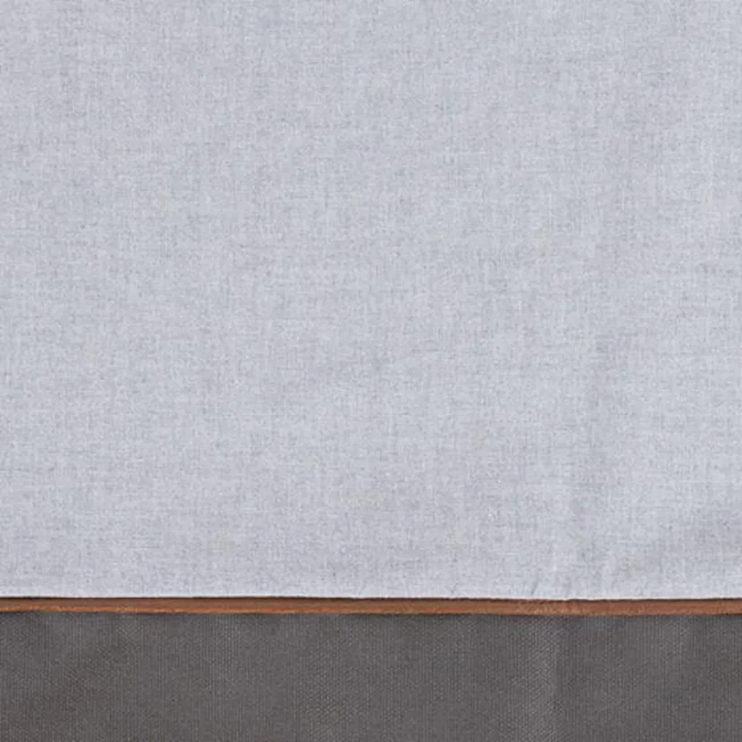 BINK Bedding Chambray Ledikantlaken 100x150cm - Grijs