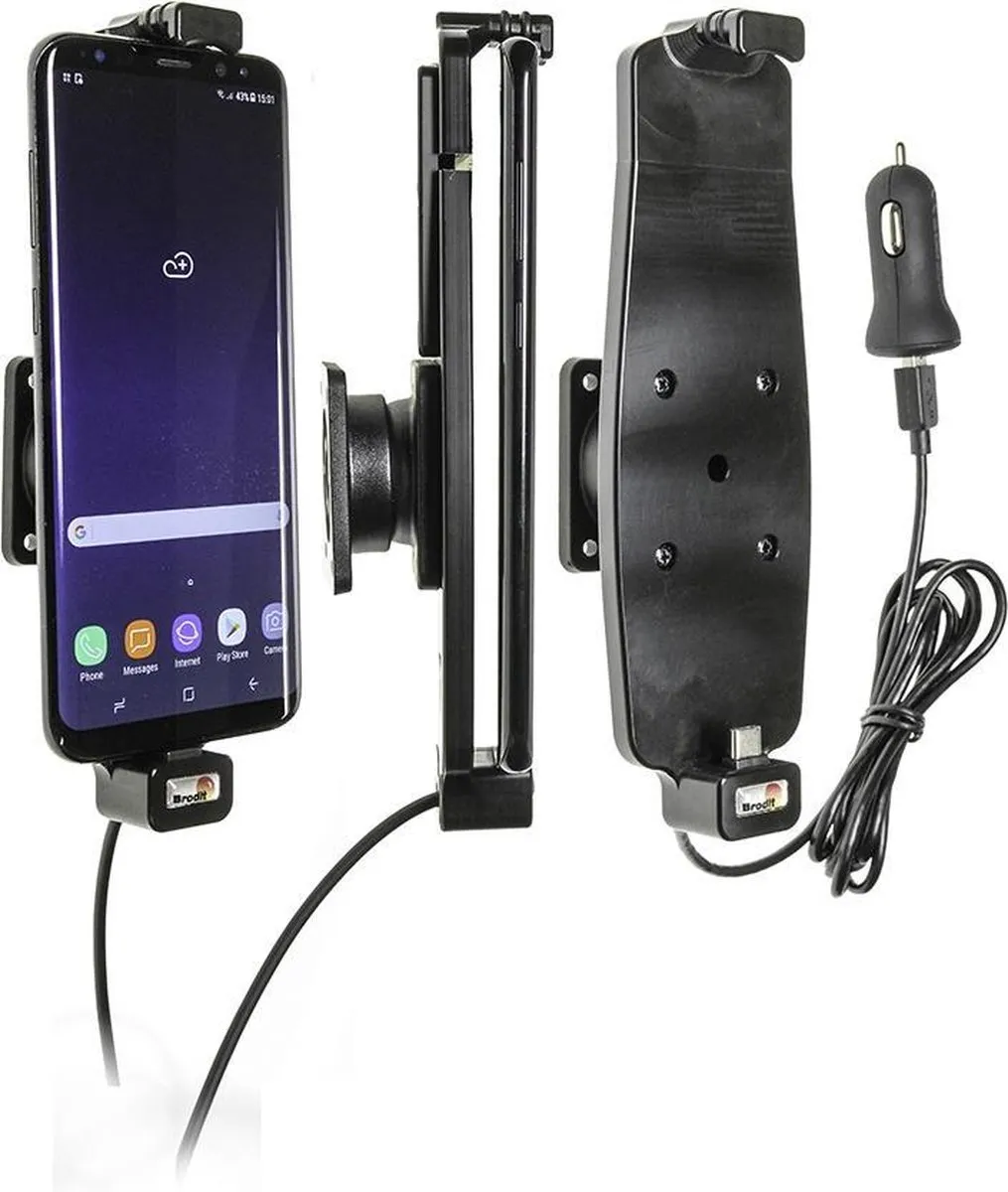 Brodit 521965 Houder-Lader Samsung Galaxy S8+/S9+/S10+