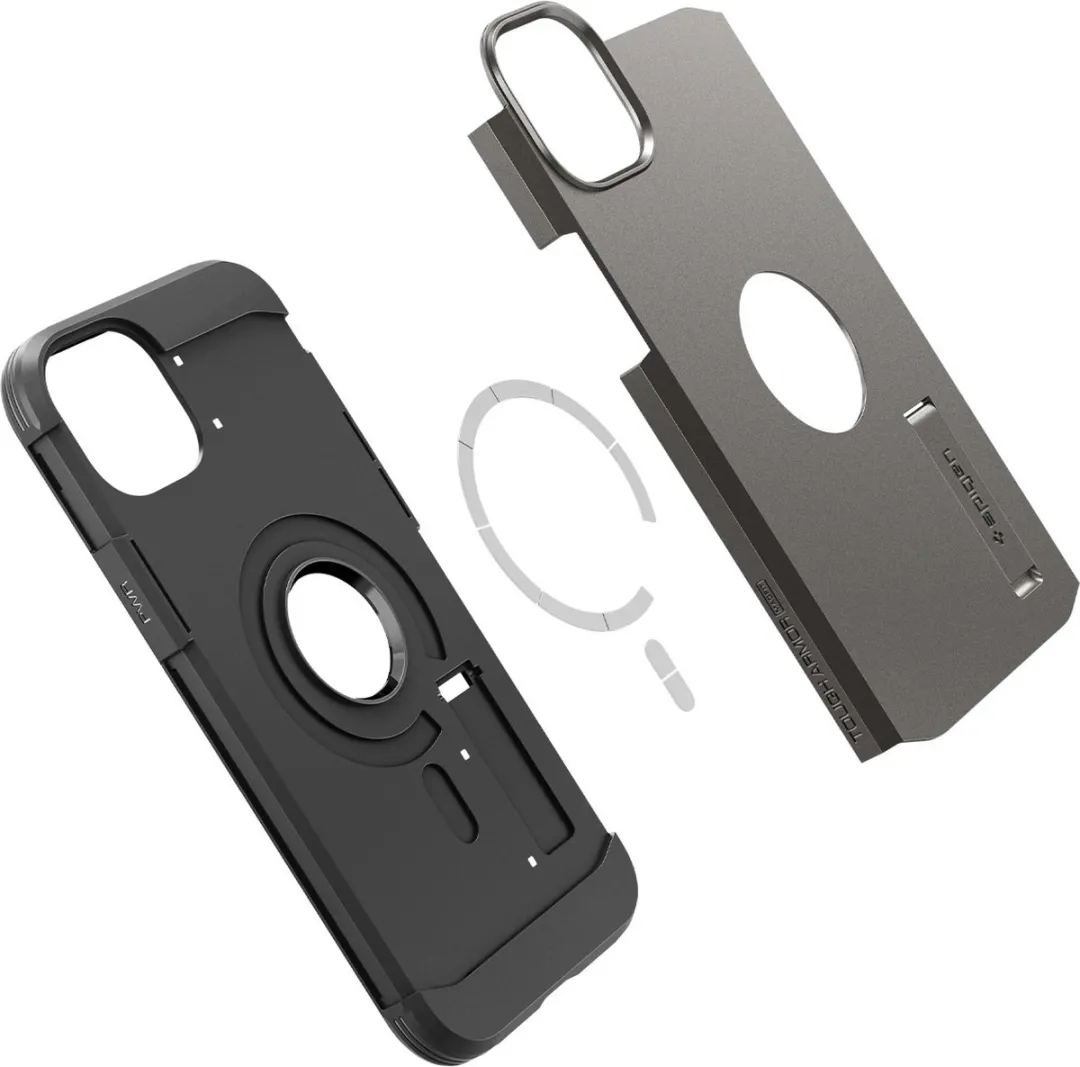 Spigen Tough Armor Mag Hoesje iPhone 14 Plus ACS04914 - Grijs