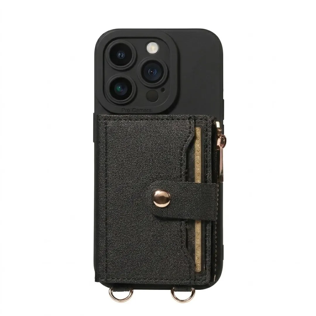 NUVEX iPhone 15 Pro Max Hoesje met Portemonnee
