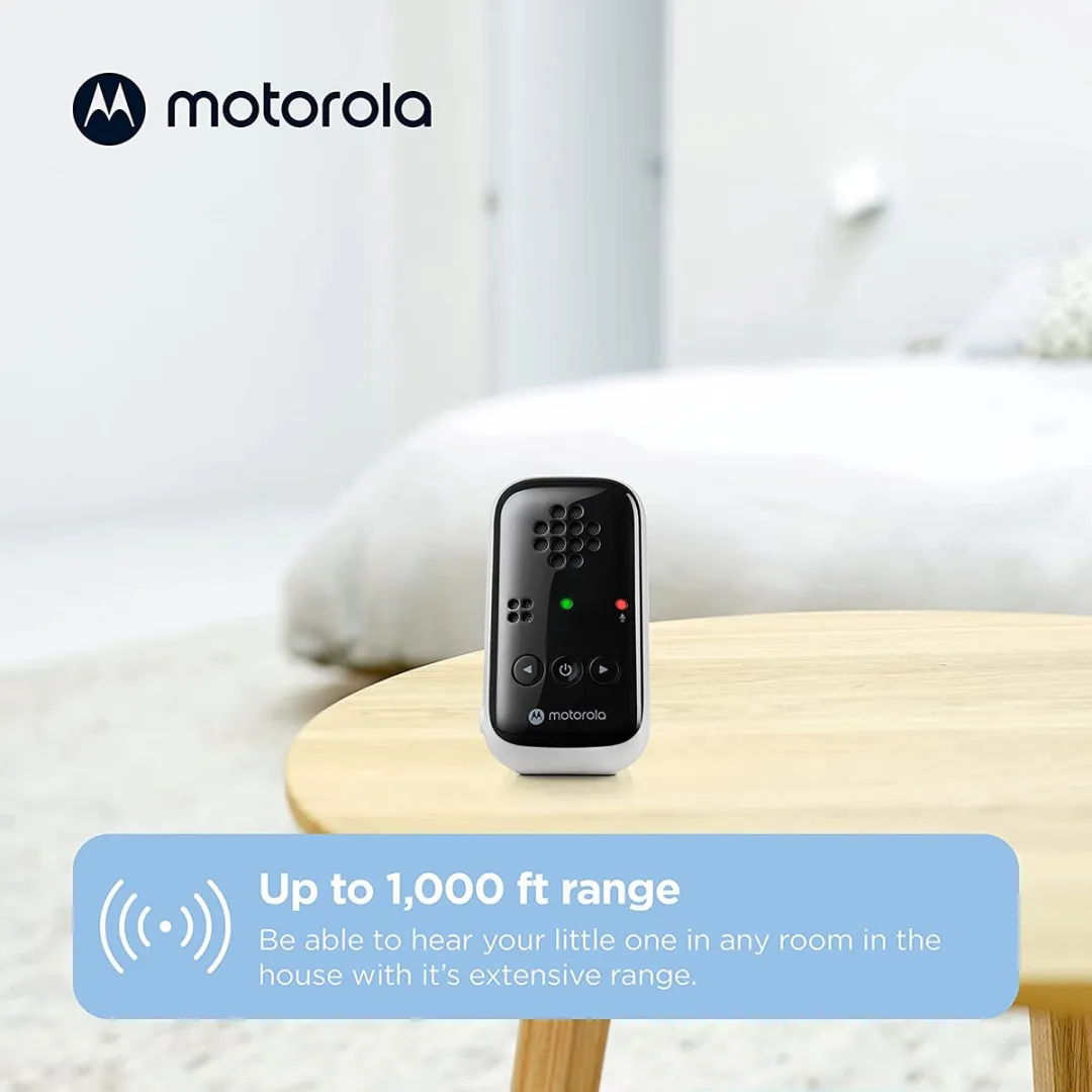 Motorola Nursery PIP10 Babyfoon - 300m Bereik - Wit