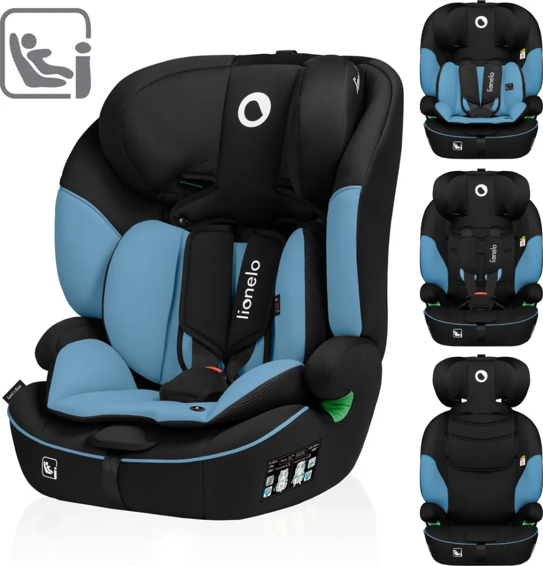 Lionelo Levi i-Size Autostoel 76-150cm - Groen