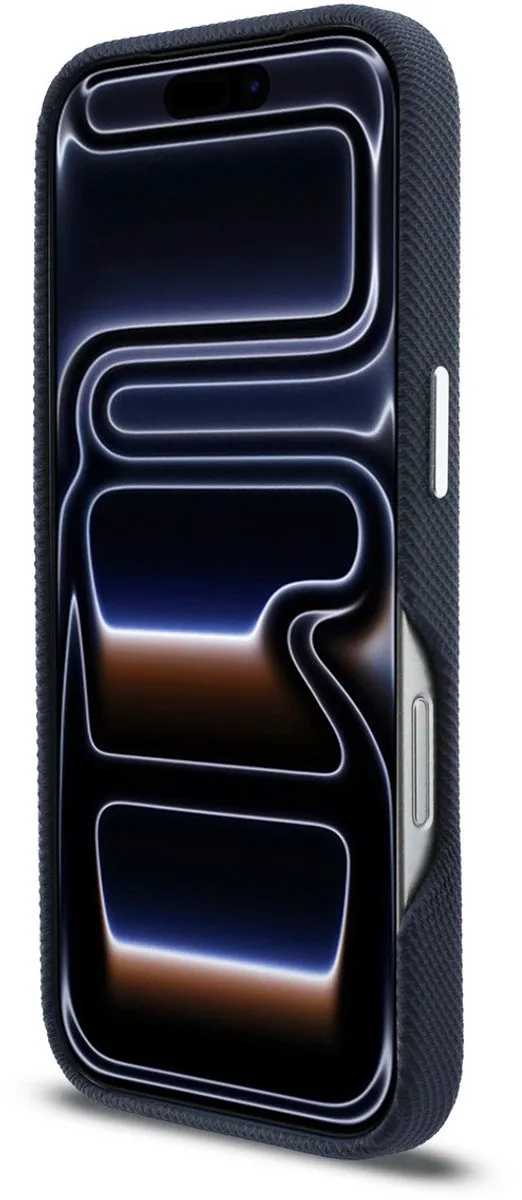 Lacoste Back Cover Case iPhone 16 Pro - Navy - MagSafe - Metaalranden - afbeelding 6 van 6