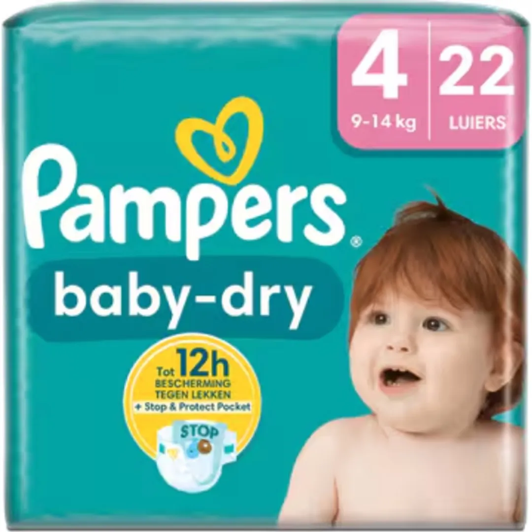 Pampers Baby-Dry Luiers Maat 4 66 Stuks