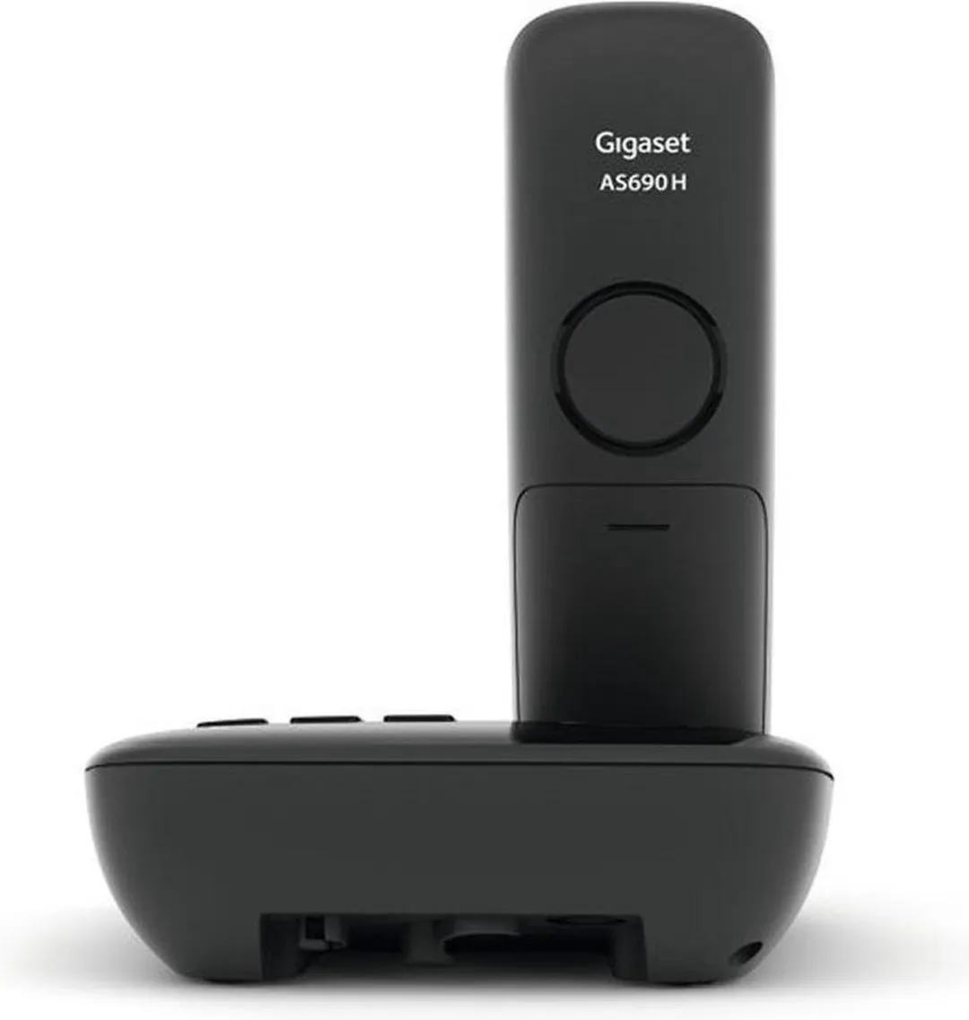 Gigaset AS690A Draadloze Telefoon met Antwoordapparaat - Zwart